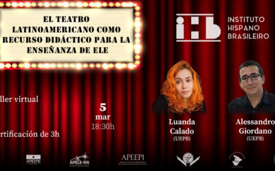 [Taller virtual] El teatro latinoamericano como recurso didáctico para la enseñanza de ELE